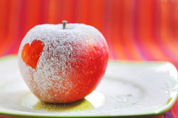 Amor de maçã — Fotografia de Stock