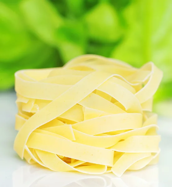 Pasta tagliatelle — Stock Photo, Image