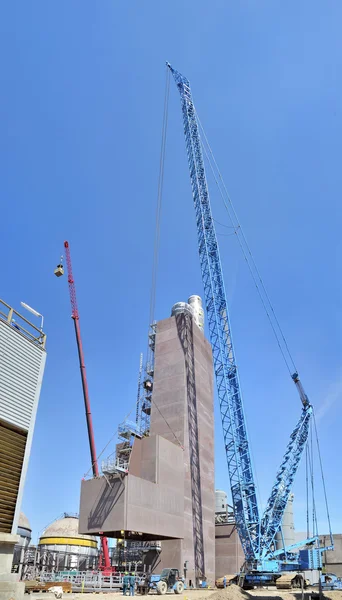 Giant crane Stock Photo