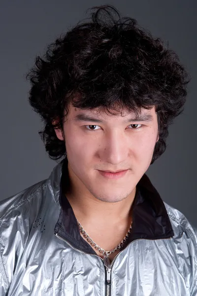Joven asiático hombre enojado retrato — Foto de Stock
