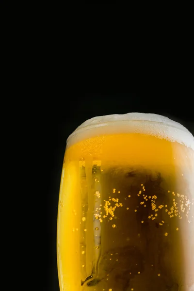 杯子加啤酒 — 图库照片