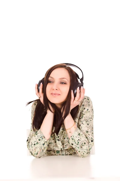 Listen to music and relax — Stock Photo, Image