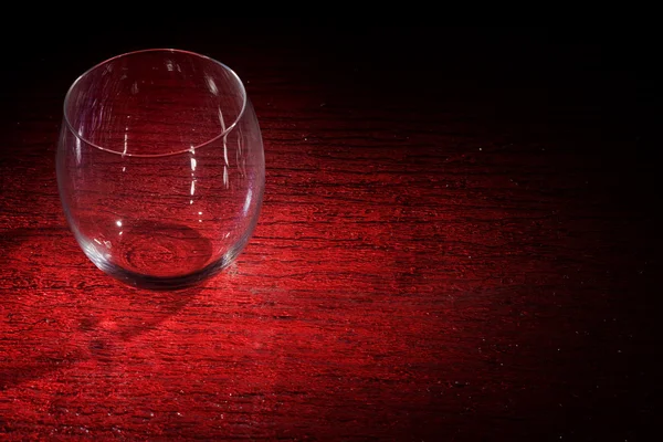 Kırmızı glasstable viski — Stok fotoğraf