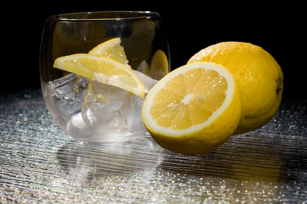 Citron na ledě - koktejl dezert — Stock fotografie