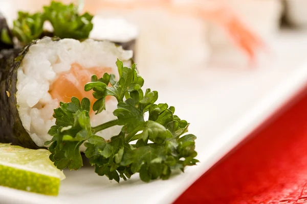 Sushi y sashimi — Foto de Stock