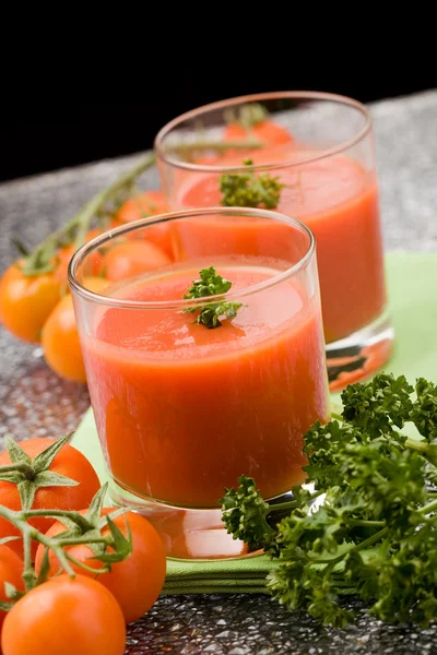 Pomidor sok — Zdjęcie stockowe