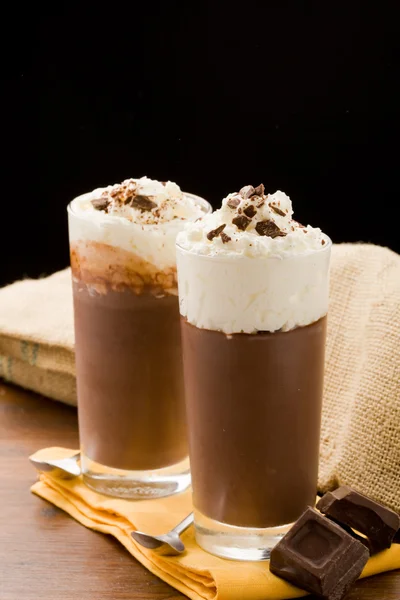 초콜릿 푸딩 — 스톡 사진