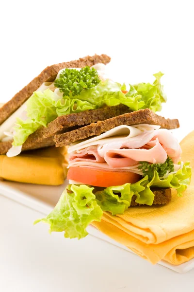 Сир і шинку сендвіч 2 — стокове фото