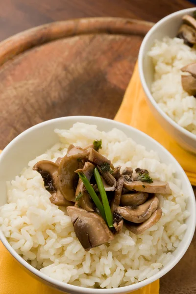 Risotto with Mushrooms — Stock Photo, Image