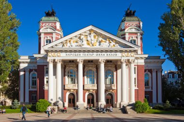 National Theater Ivan Vazov clipart