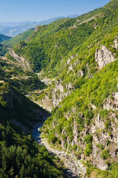Dolina rzeki Rodopy — Zdjęcie stockowe