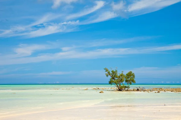 Playa vacía en la isla Havelock — Foto de Stock