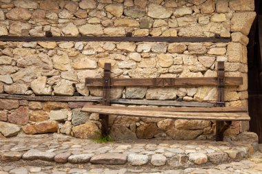 Village Bench clipart