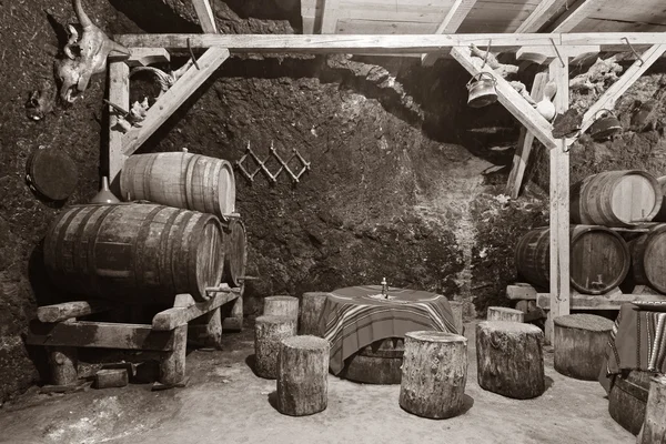 Winery Cellar — Stok fotoğraf