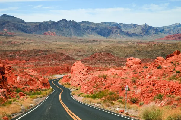 Valley of Fire Scenic Drive — Stock Photo, Image