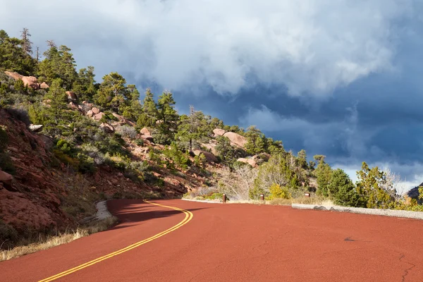 Kolob Canyons Road — Stockfoto