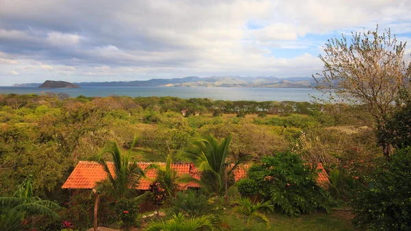 Vacker Morgon Liggande Bahia Salinas Guanacaste Costa Rica — Stockfoto