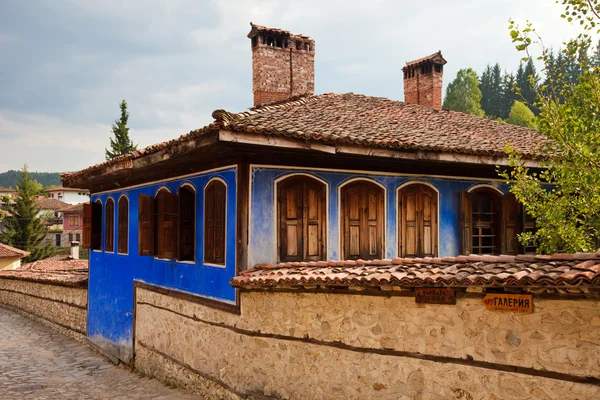 传统的 koprivshtitsa 的房子 — 图库照片