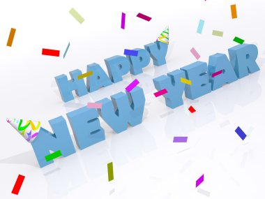 Happy new year clipart