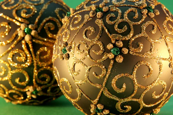 Bolas de Natal ornamentos — Fotografia de Stock