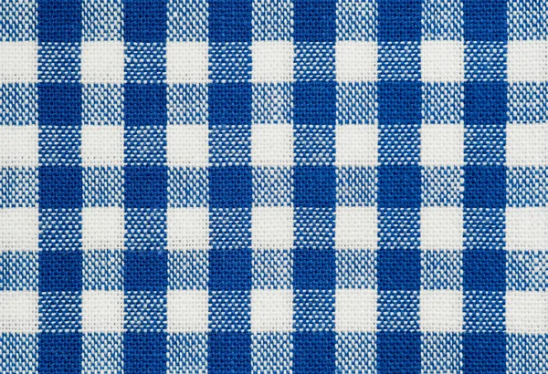 Blue gingham fabric square checkered seamless pattern vintage