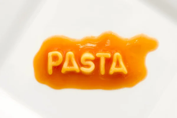 Pasta Plato —  Fotos de Stock