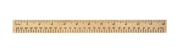 stock image Wooden ruler
