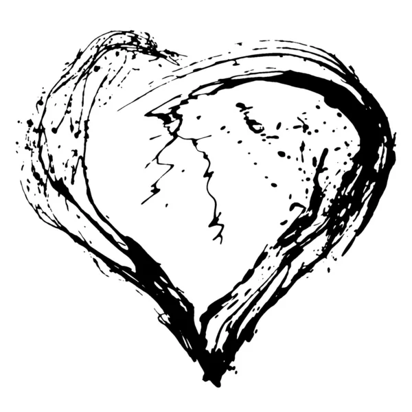 Абстрактное сердце Валентины — стоковое фото