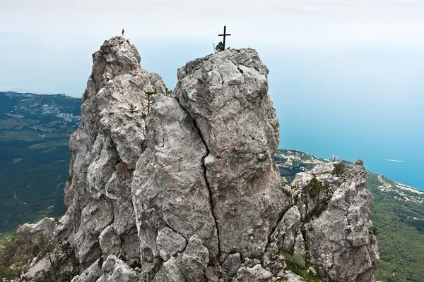 stock image Ay Petri. Crimean mountains. Black Sea