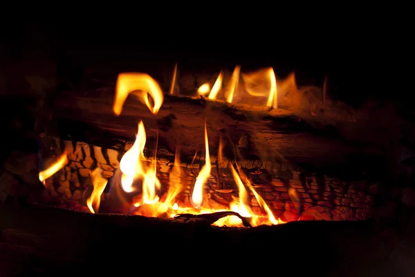 Bacanın içinde ateş — Stok fotoğraf