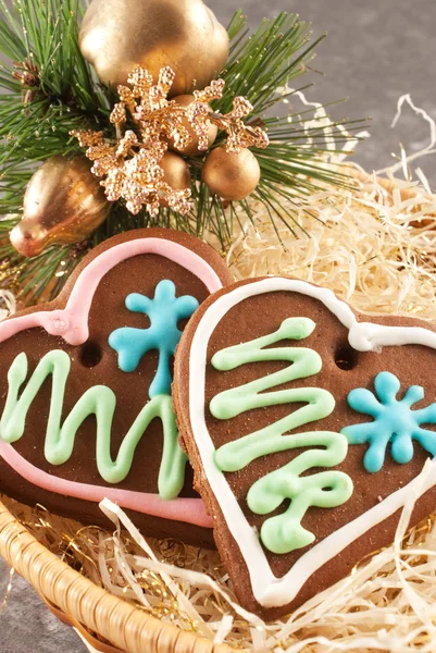 Traditional christmas gingerbread — Stock Photo, Image