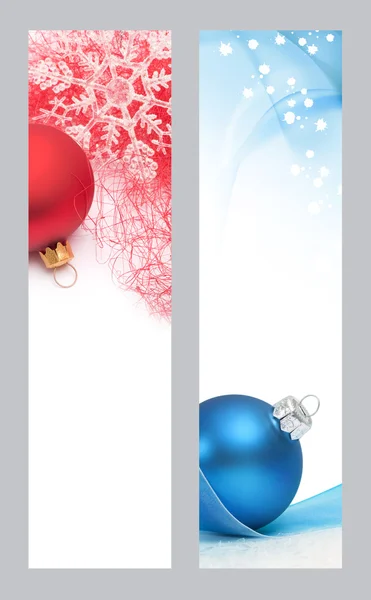 Kerstmis banners — Stockfoto