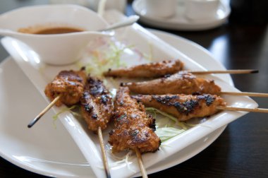 Malezya gıda, gıda kadar yakın satay