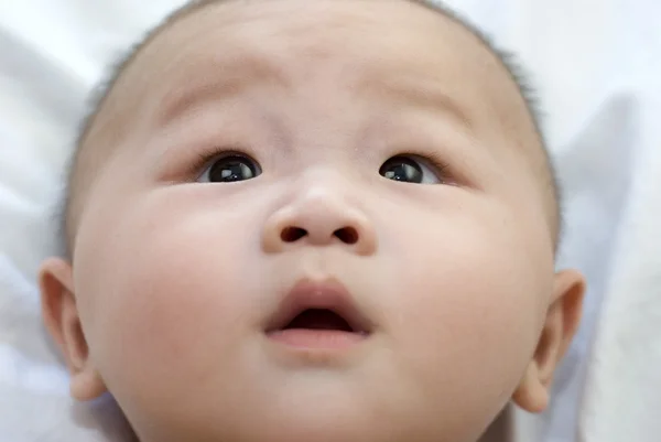 Asiático Bebê Sorrindo — Fotografia de Stock