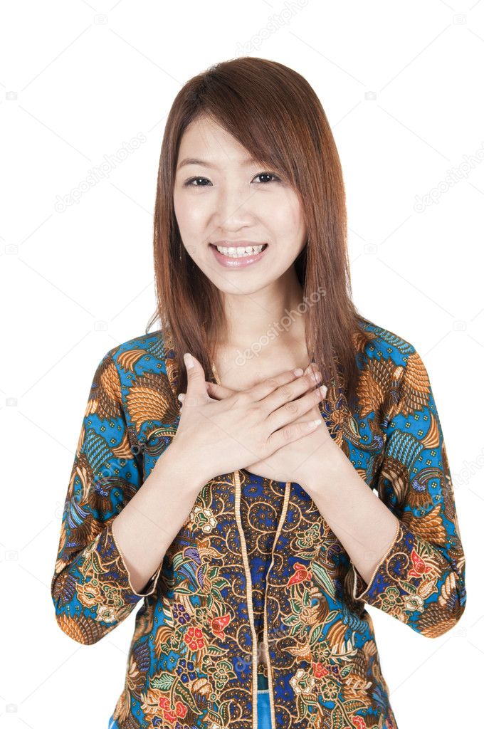 Traditional malay greeting — Stock Photo © yuliang11 5092508