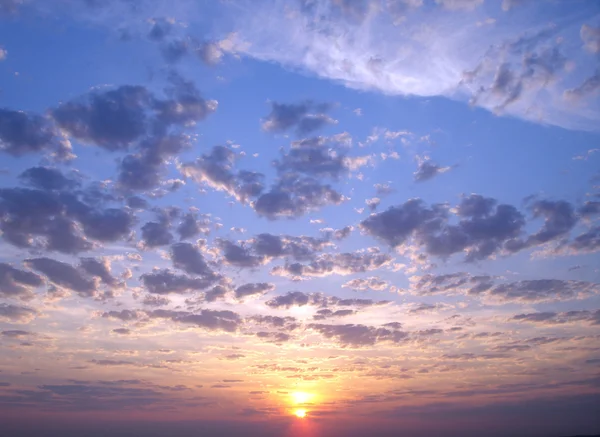 Sunrise Sky Clouds — Stock Photo, Image