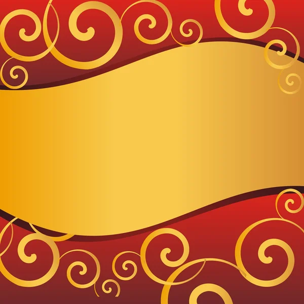 Красный и золотой фон — стоковое фото