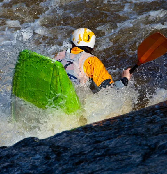Kayaker — стокове фото