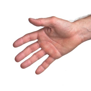 Man's hand clipart