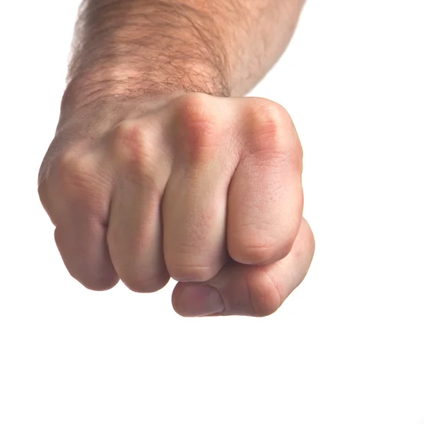 Чоловіча рука жорсткий кулак — стокове фото