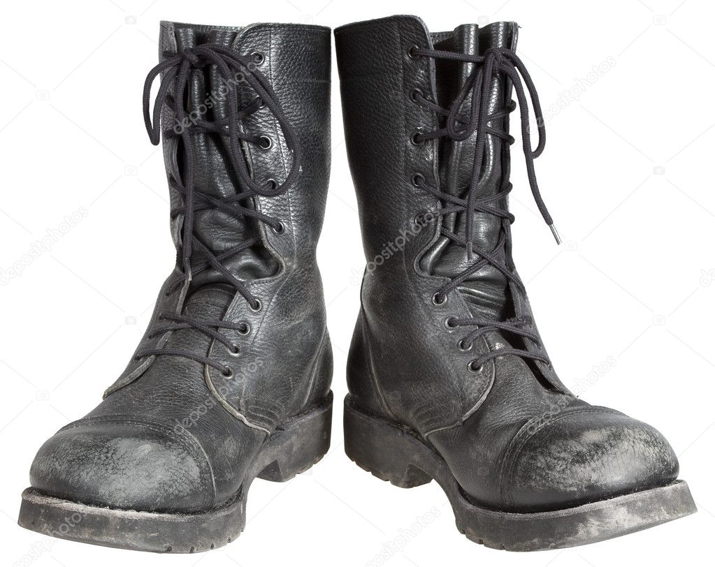 Military boots — Stock Photo © vladimirs #4541158
