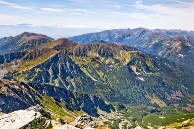 Lehçe tatry dağı yatay yaz