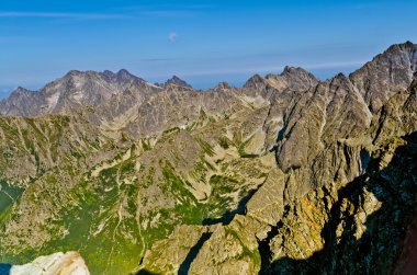 Lehçe tatry dağı yatay yaz