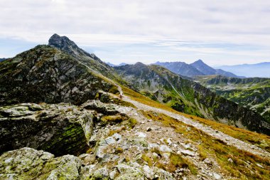 Lehçe tatry dağı yatay yaz