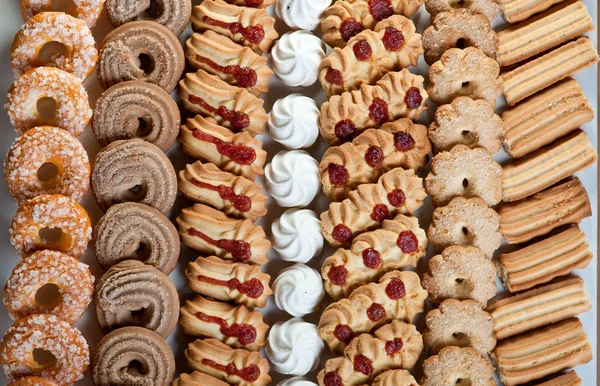 Lots Christmas Cookies — Stock Photo, Image