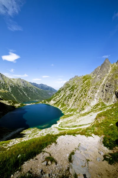 Гірський краєвид літо — стокове фото