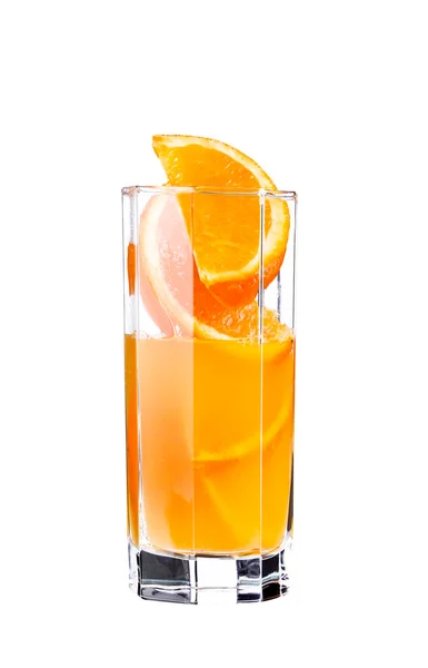 Juice on white — Stock Photo, Image