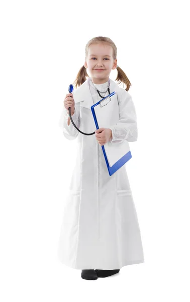 Doctor en blanco — Foto de Stock