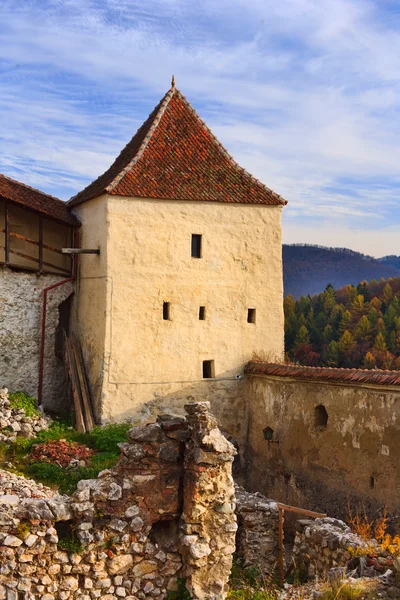 Rasnov fortress in Romania — Stock Photo, Image