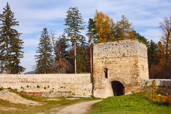 Rasnov φρούριο στη Ρουμανία — Φωτογραφία Αρχείου